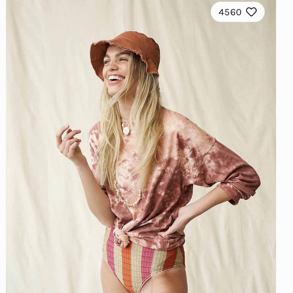 Free People We the free tie dye tee